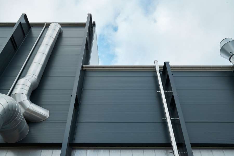 Sauberer Rauch aus dem Schornstein, Sandholm 55, 9900 Frederikshavn